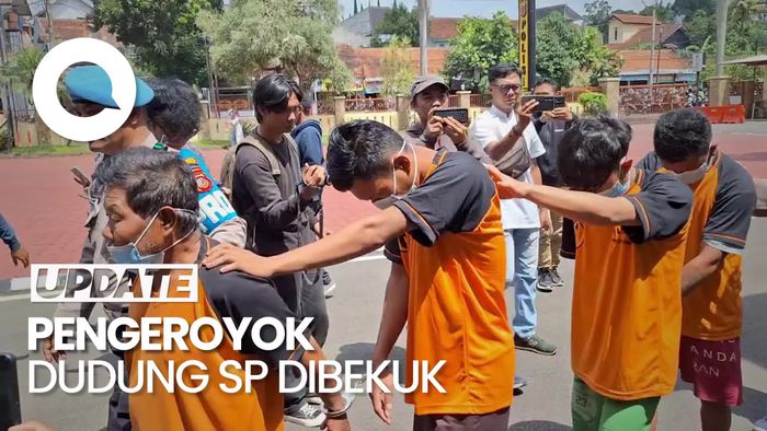 Video: 5 Pengeroyok Dudung SP di Cimenyan Dibekuk