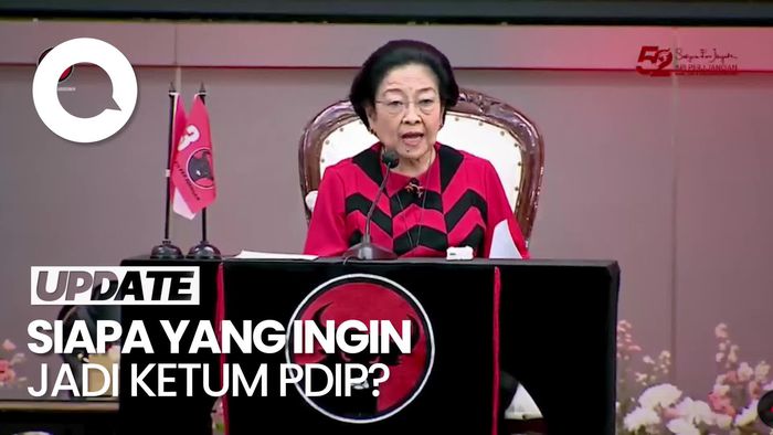 Video Megawati Sindir Ada yang Ingin Jadi Ketum PDIP: Wah Gile