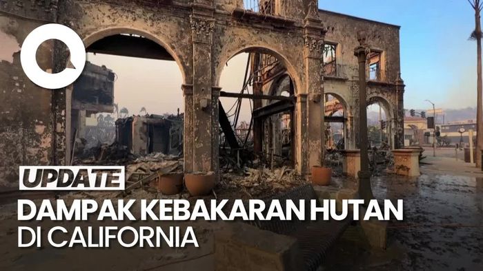 Video: Penampakan Los Angeles Bak Kota Pascakiamat Setelah Dilanda Kebakaran Hutan