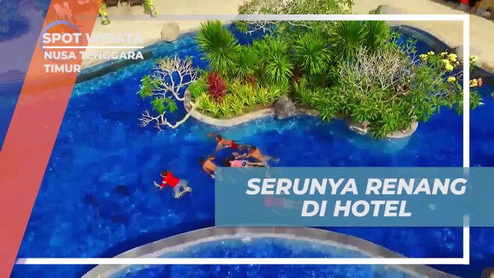 Berenang Ceria di Hotel, Nusa Tenggara Timur