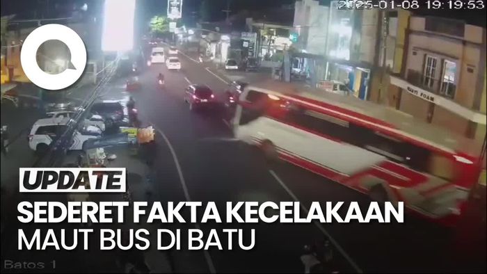 Video: Fakta-fakta Kecelakaan Bus Maut di Batu yang Tewaskan 4 Orang