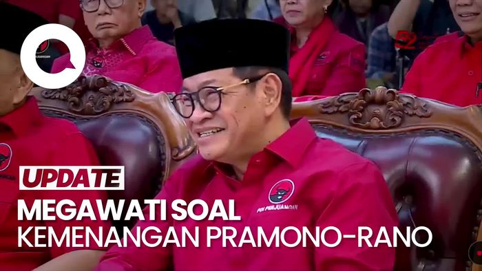 Video Pramono Menang di Jakarta, Megawati: Gue Tunjukin Silatnya