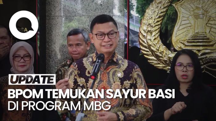 Video: BPOM Temukan Sayur Basi di Program Makan Bergizi Gratis