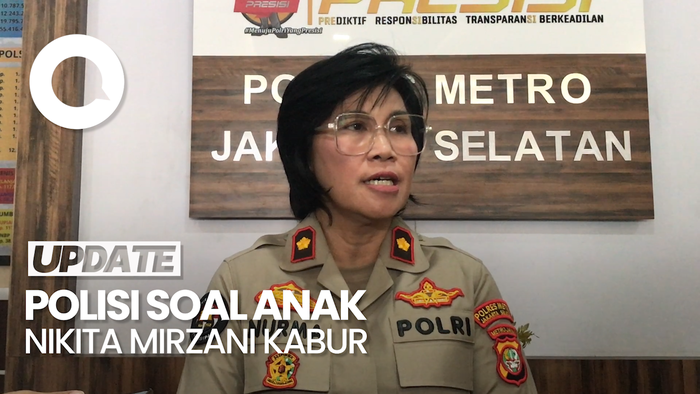 Video Pernyataan Polisi soal Anak Nikita Mirzani Kabur dari Rumah Aman