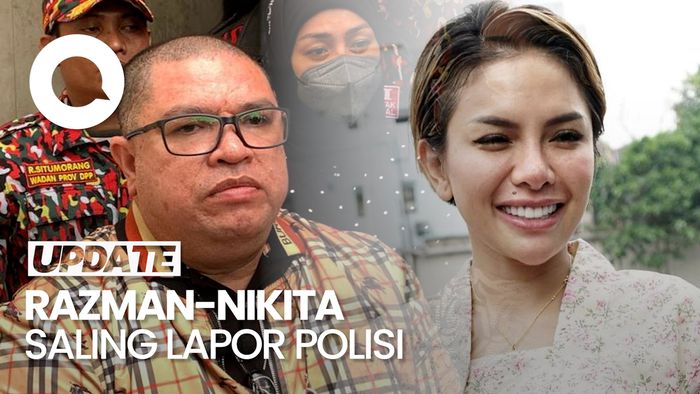 Video: Saling Lapor Polisi, Razman-Nikita Mirzani Perkara Kaburnya LM