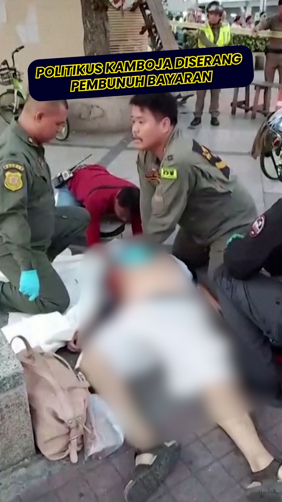 Video: Tokoh Oposisi Kamboja Ditembak Mati oleh Pembunuh Bayaran di Thailand
