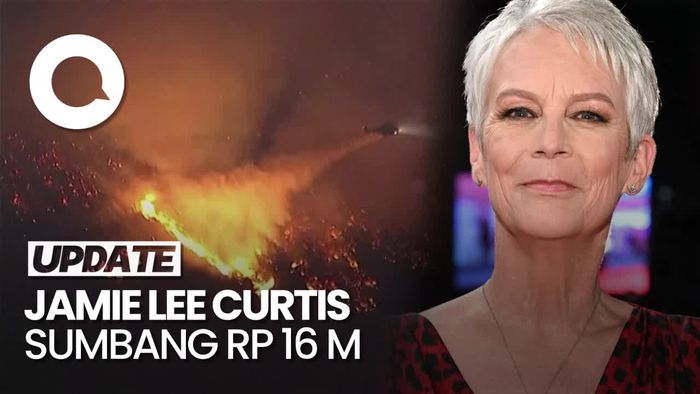 Video: Bantuan Rp 16 M dari Jamie Lee Curtis Terkait Kebakaran California