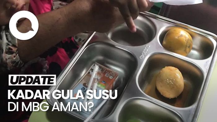 Video Ada Susu Kemasan di Menu MBG Bumil-Balita, Kadar Gulanya Aman?