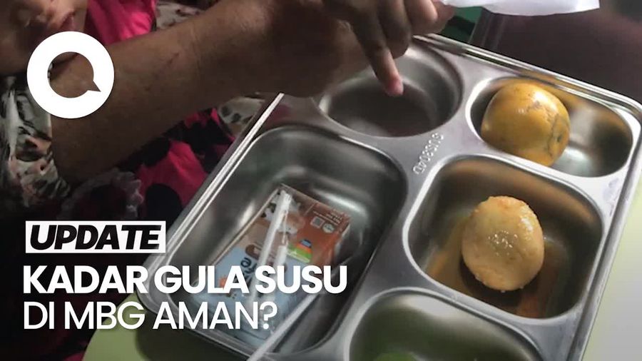 Video Ada Susu Kemasan di Menu MBG Bumil-Balita, Kadar Gulanya Aman?