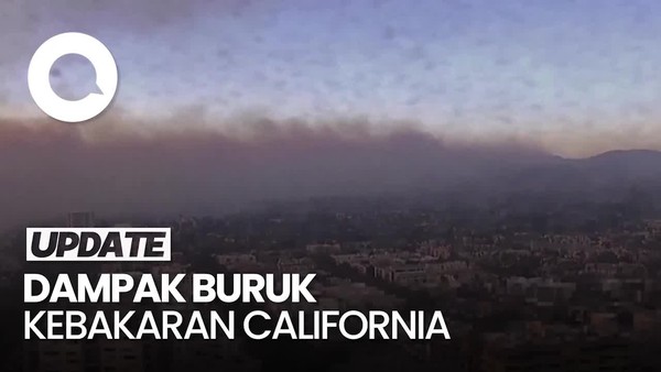 Video: Asap Kebakaran California Mengkhawatirkan, Bisa Sebabkan Kematian hingga 15%