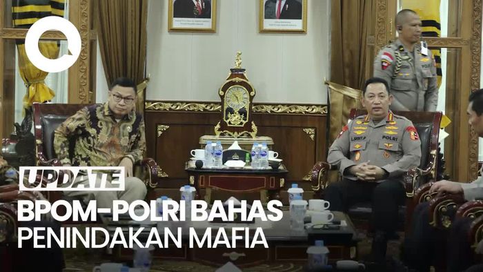 Video BPOM Minta Bantuan Kapolri Tindak Mafia Obat-Skincare Ilegal