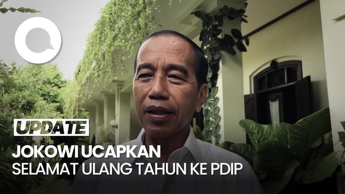 Video: Ucapan dari Jokowi untuk PDIP yang HUT ke-52