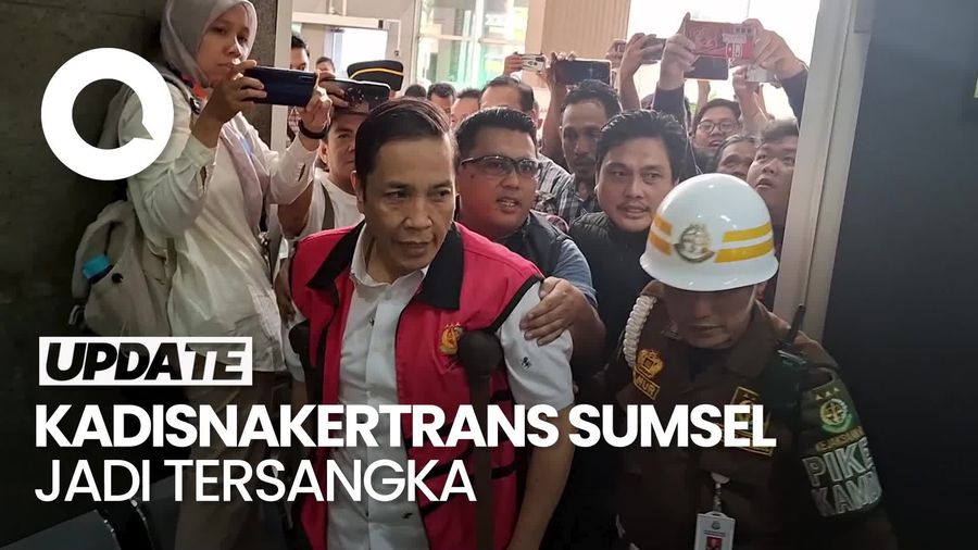 Video: Kadisnakertrans Sumsel yang Kena OTT Ditetapkan Sebagai Tersangka
