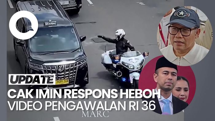 Video: Kata Menko Cak Imin soal Heboh Pengawalan Mobil RI 36 Milik Raffi Ahmad