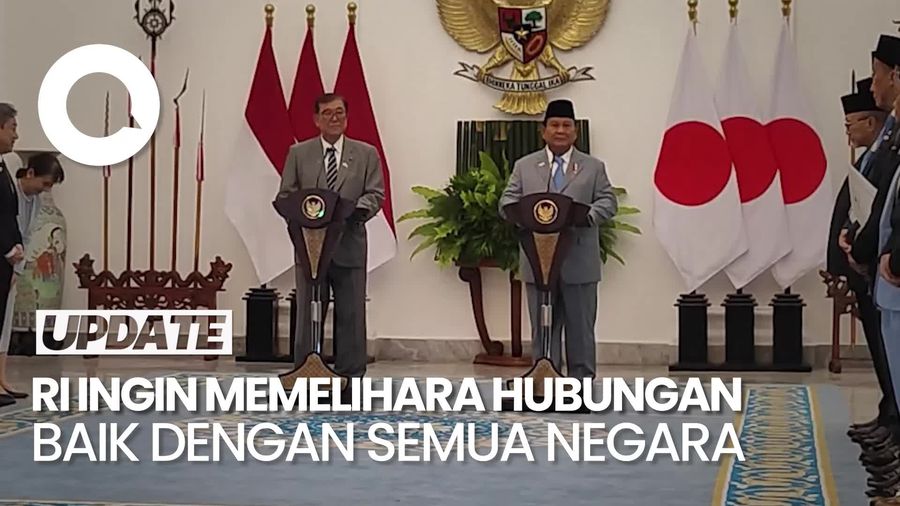 Video Prabowo: Kami Ingin Memelihara Hubungan Baik dengan Semua Blok Ekonomi