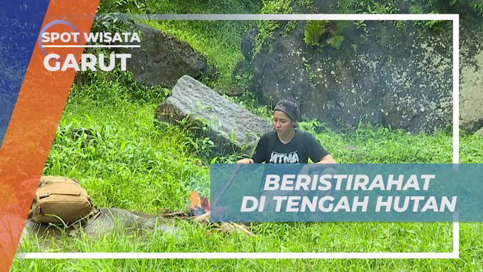 Melepas Penat dengan Beristirahat di Tengah Hutan Garut