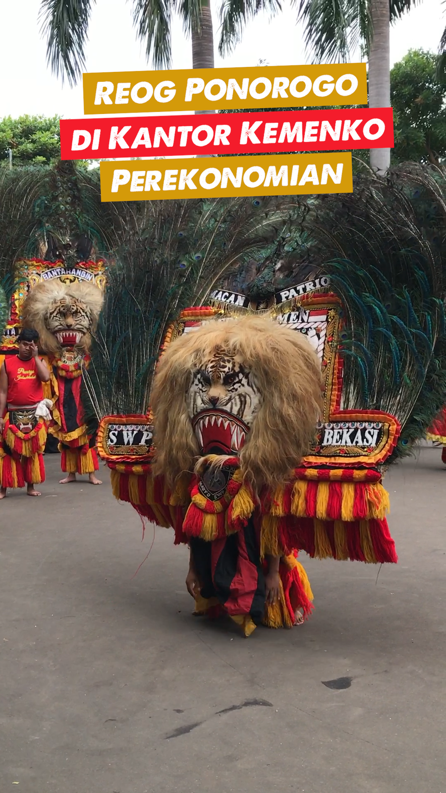 Video: Kala Sesmenko Perekonomian Joget di Kepala Reog Ponorogo