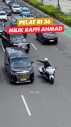 Video Viral Pengawalan, Raffi Ahmad Akui Mobil RI 36 Miliknya