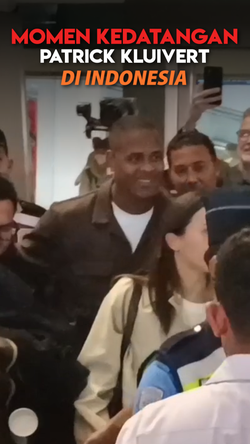 Video: Momen Pelatih Timnas Patrick Kluivert Tiba di Indonesia