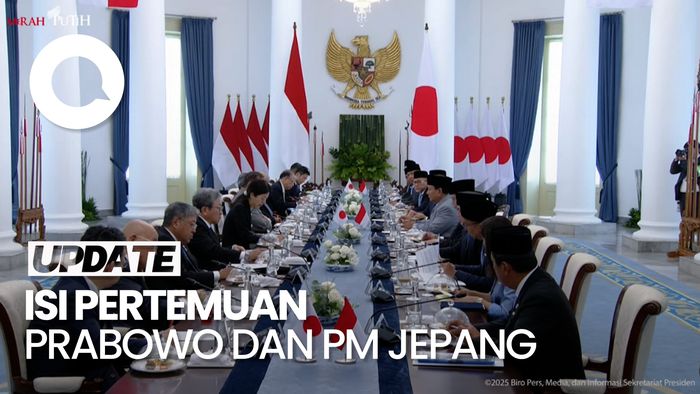 Video: Pertemuan Prabowo-PM Jepang Bahas Makan Bergizi hingga Pertahanan