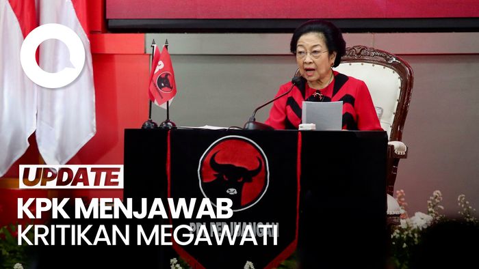 Video: KPK Respons Kritikan Megawati soal Penetapan Tersangka Hasto