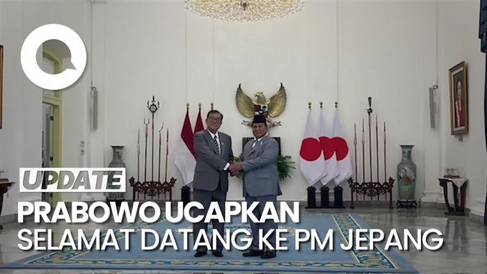 Video Sambutan Prabowo ke PM Jepang: Ini Kehormatan Besar
