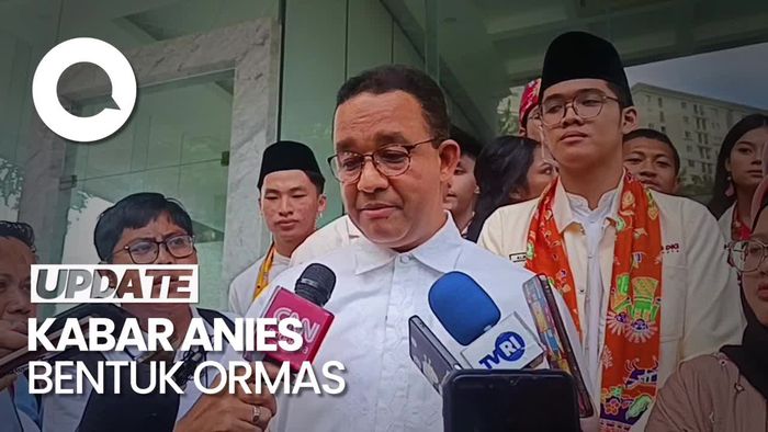 Video Anies soal Wacana Bentuk Ormas: Begitu Ada Kabar Diumumkan