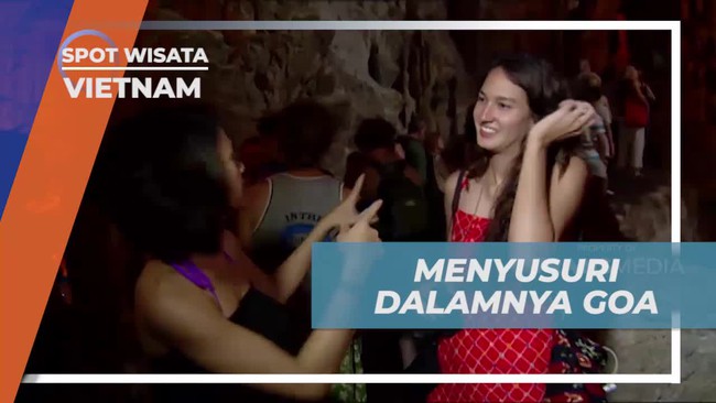 Menyusuri Keindahan Dalam Goa Hang Sung Sot di Vietnam
