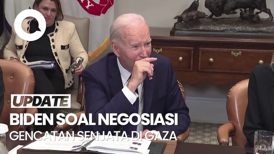 Video: Biden soal Negosiasi Gencatan Senjata di Gaza: Ada Kemajuan Nyata