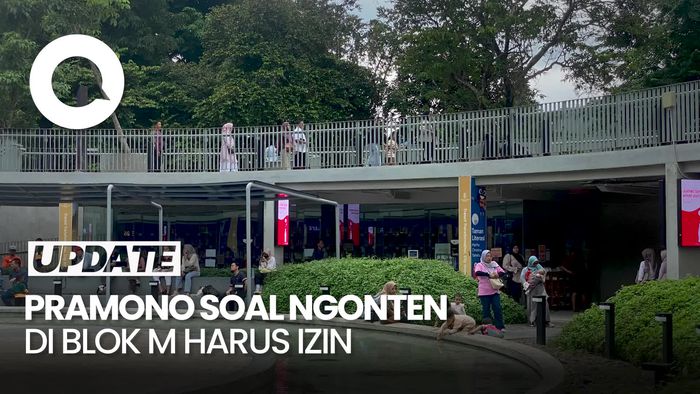 Video Viral Ngonten di Blok M Harus Izin, Pramono: Nggak Boleh Pungli!