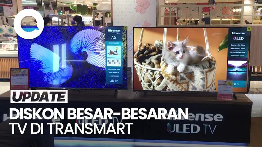 Video: Transmart Full Day Sale Kembali Lagi, TV Diskon Besar-Besaran!
