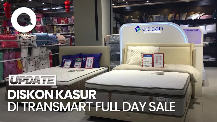 Video: Aneka Kasur Mulai dari Rp 400 Ribuan Hanya di Transmart Full Day Sale
