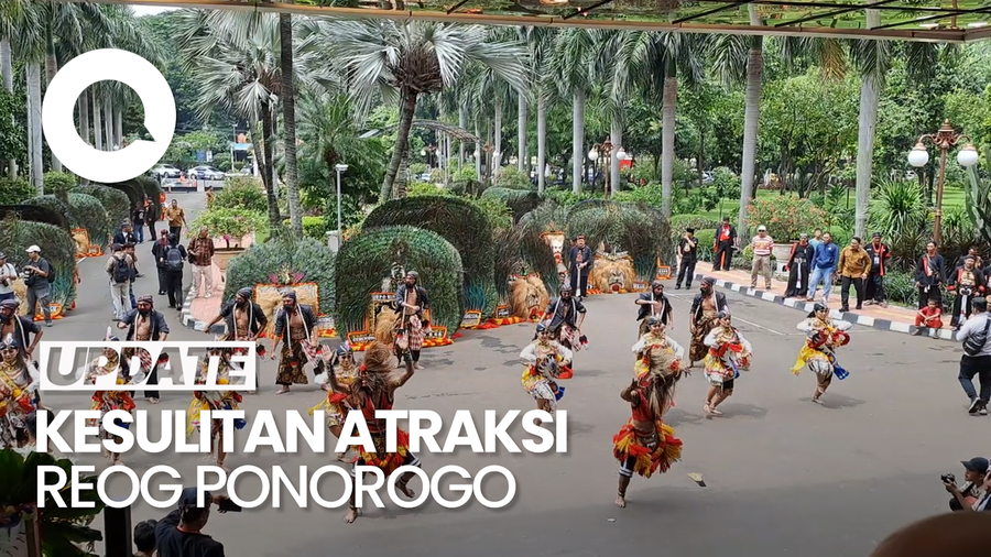 Video: Begini Kesulitan di Balik Atraksi Pembarong Reog Ponorogo