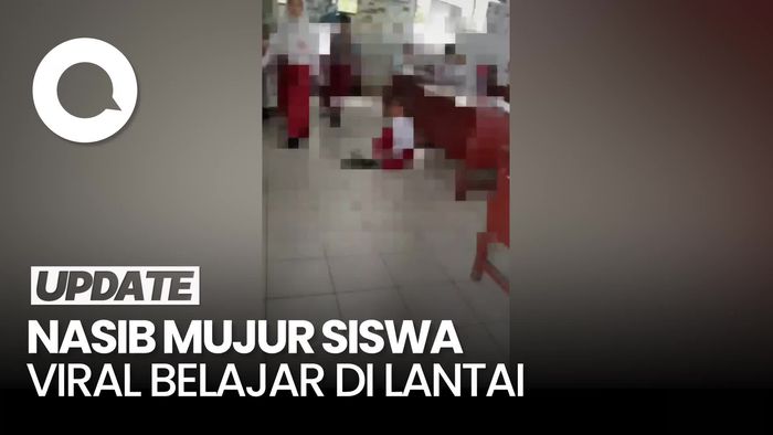 Video: Berakhir Bahagia, Siswa Viral Belajar di Lantai Dapat Beasiswa hingga SMA