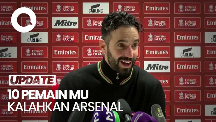 Video Amorim Sudah Pede Sejak Menit Awal Bisa Kalahkan Arsenal