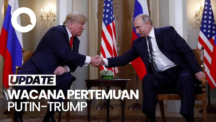 Video Rusia: Banyak Negara Tawarkan Diri Jadi Tempat Pertemuan Putin-Trump
