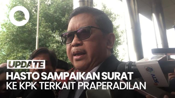 Video: Penuhi Panggilan Pemeriksaan, Hasto Sampaikan Surat Praperadilan ke KPK