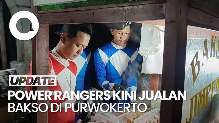 Video: Unik! Beli Bakso di Purwokerto Bakal Dilayani Power Rangers