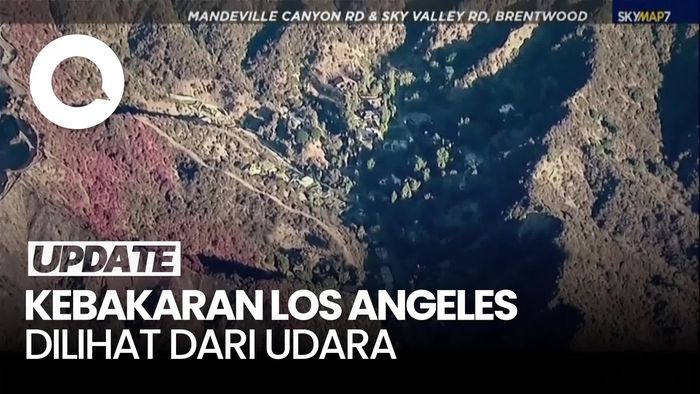 Video: Melihat dari Udara Parahnya Kebakaran Los Angeles 