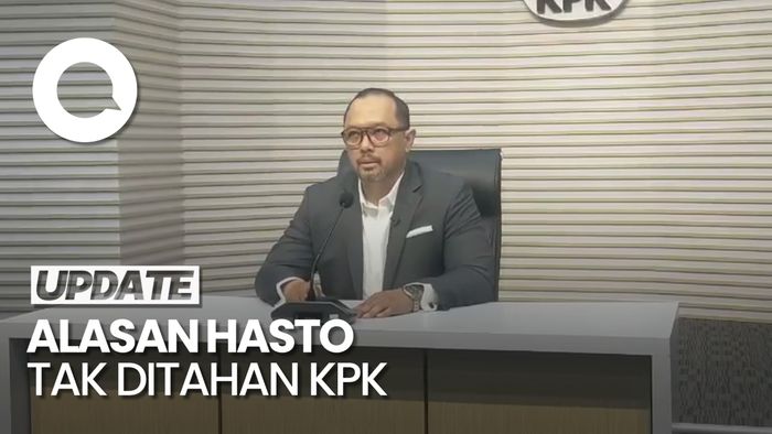 Video: KPK Jelaskan Alasan Hasto Tak Ditahan Hari Ini