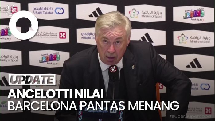 Video: Madrid Dilumat Barcelona, Ancelotti: Hanya Mbappe yang Bagus