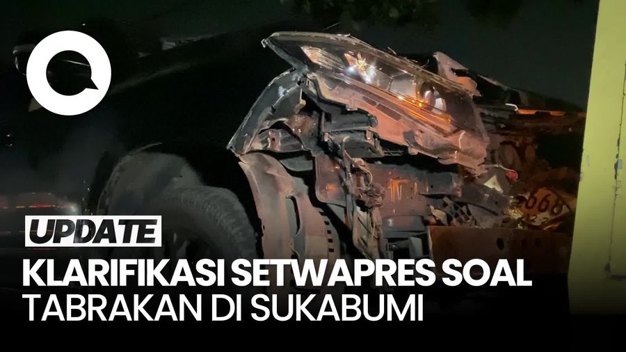 Video: Setwapres Bantah Land Cruiser Tabrak Pelajar di Sukabumi Milik Mereka