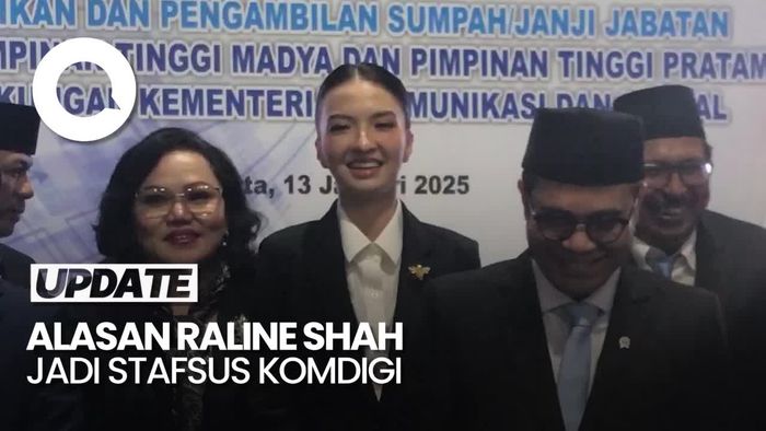 Video: Pertimbangan Menkomdigi Tunjuk Raline Shah Jadi Staf Khusus