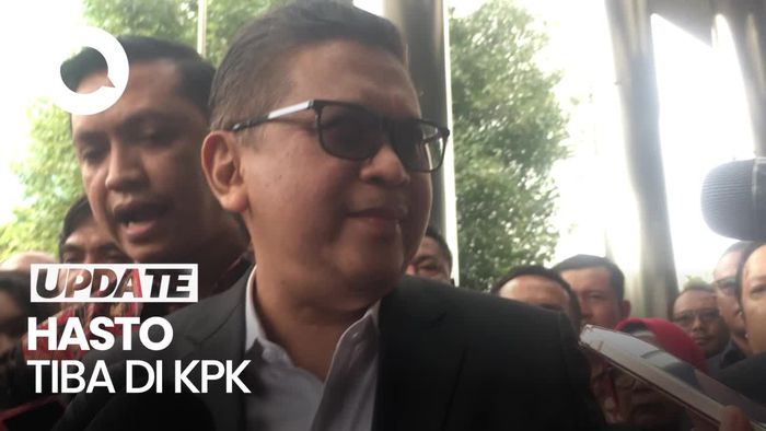 Video: Momen Hasto Tiba di Gedung KPK, Diperiksa Sebagai Tersangka