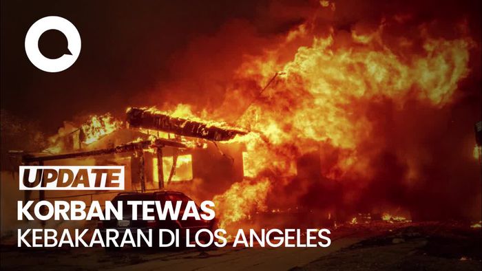 Video: Terus Bertambah, Korban Tewas Kebakaran di Los Angeles Jadi 16 Orang