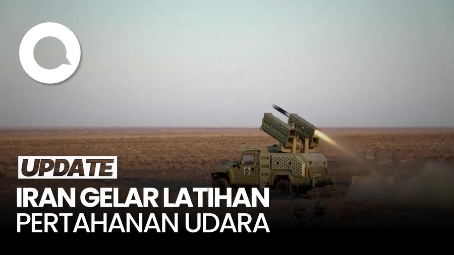 Video: Iran Gelar Latihan Perang, Siap Hadapi Israel dan Ancaman Trump