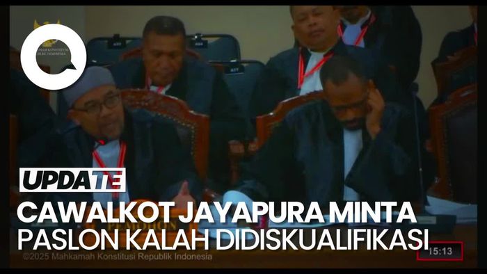 Video MK Heran Cawalkot Jayapura Justru Minta Paslon Kalah Didiskualifikasi