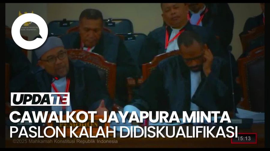 Video MK Heran Cawalkot Jayapura Justru Minta Paslon Kalah Didiskualifikasi