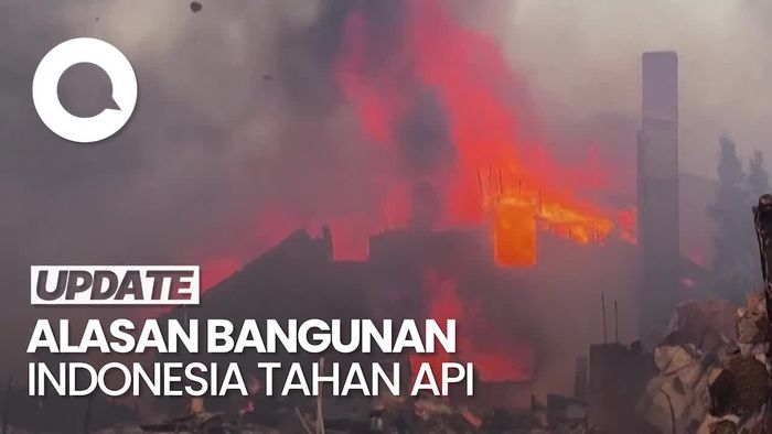 Video: Bangunan di Indonesia Dinilai Sudah Tahan Api, Kenapa?