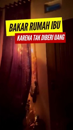 Video: Tak Diberi Uang Buat Judol-Narkoba, Beta Bakar Rumah Ibunya